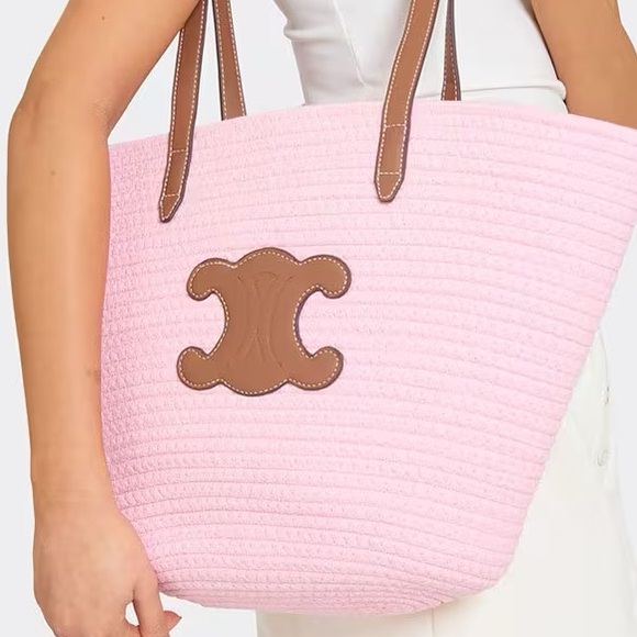 Pink beach bag - Picture 2 of 2